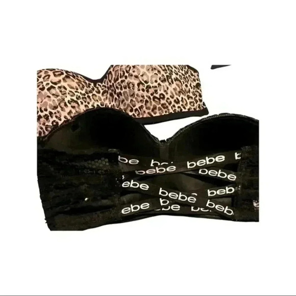 Pink and Bebe Bandeau Bras. Buy Both for 25. - Picture 6 of 8